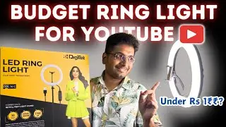 Budget Ring Light for Youtube & Reels |Perfect Lighting !!! #ringlight #tamil #trending
