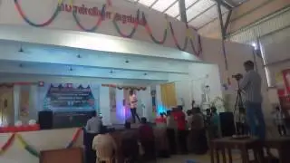 En thambi 1st time stage la performe pannura ellaru paarunga, I'm so happy and proud of him....😂