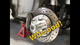 Fox Body Mustang Wilwood Brakes! Most ASKED Question! Tire Size and Wheel Backspace!