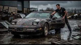 I Found a DESTROYED 1989 Batmobile in a Cave and Restored It for $300 (ASMR)