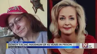 Dowdy Facing Maximum of 41 Years in Prison | Jan. 19, 2026 | News 19 at 4 p.m.