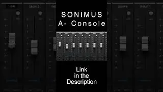 Sonimus A Console API Style Analog Emulation