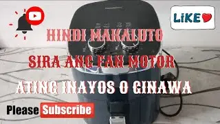How to repair perysmith air fryer fan motor not working model PS-1530