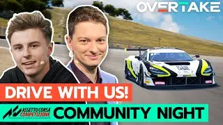 ACC Community Racing with @Jaaames & Ren&eacute;! | OverTake Community Night #02