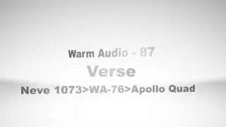 Warm Audio 1073 - WA 76 - WA 87 RAP Session Stems NSFW