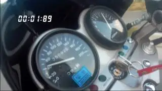 Suzuki GS500E 0-100 km/h Acceleration