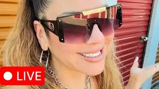 THE Queen is live at the Storage Unit!! The Moving Truck is HERE !