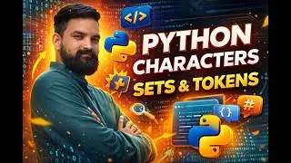 🔥 Python Character Set & Tokens | Python Basics for Beginners (Hindi/English)