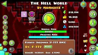 (day 4) New hardest - The hell world (93%, 39-100%) medium demon