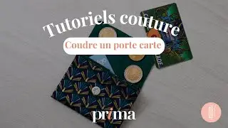 Comment coudre un porte carte ?
