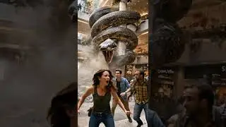 King Kong and Godzilla: The Giant Python&rsquo;s Silent Grip on the Building
