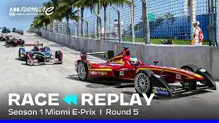 Season 1 Miami E-Prix Full Race Replay | Formula E