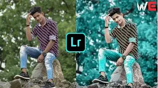 Lightroom Blue tone!  editing || Lr background colure change | Wasif Editing