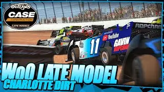 World of Outlaws Late Model 'First Race' - Charlotte Dirt - iRacing FIXED