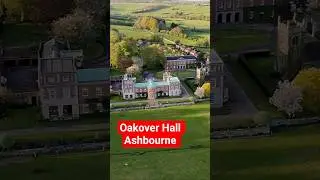Oakover Hall Ashbourne Derbyshire from Above Aerial photography using DJI neo drone