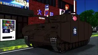 ガールズ&パンツァー 3D モデリングポートフォリオ Girls & Panzer 3D Modeling Portfolio