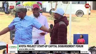 President Ruto promises to purchase a smartphone for a NYOTA project beneficiary