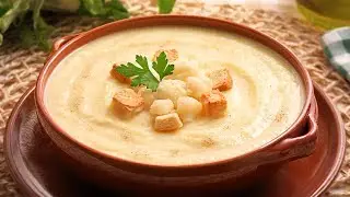 Crema de Coliflor | Receta muy F&aacute;cil R&aacute;pida y Sana