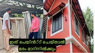 മരത്തിൻ്റെ നാലിൽ ഒന്ന് പൈസകൊണ്ട് സിമൻ്റ് ജനൽ വെച്ച് വീട് മനോഹരമാക്കാം👌💕