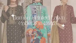 Daman Printed Lawn Collection 2023 - VS Textile Mills