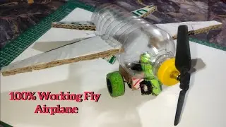How to make a airplanes from usedbottles | Making airplanes from bottlesbrings unexpected results