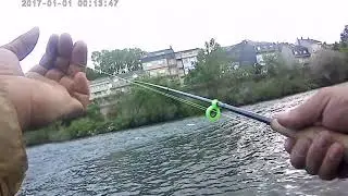 NYMPHING R&iacute;o SIL (trucha peleona) Tramo urbano de O Barco de Valdeorras (GALICIA )