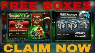 Happy holiday quest | free rare boxes | claim now| and see miniclip magic || 8 ball pool | SK sadek