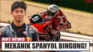 Bikin Spanyol Tercengang! Teknik Gila Veda di Tes Moto3 Jadi Sorotan