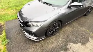 10th Gen Honda Civic Hatchback EXL CVT Greddy Lip Reveal Build Update (Stella)
