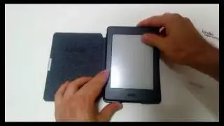 Funda de cuero para Kindle Paperwhite, Funda perfecta para mi Kindle