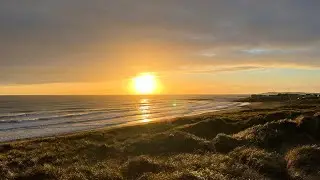 Rhosneigr Beach, Anglesey Before Sunset (March 2023)