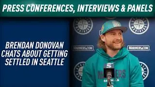2026 Seattle Mariners Spring Training Media Session (Feb. 11): Brendan Donovan
