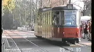 Berliner Rekowagen und Gotha BDE`s im K&ouml;penicker Netz 1995