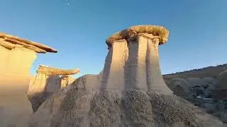 Eroded Sandstone Looks Like Mushrooms