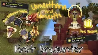 Umvuthana and Umvuthi (First Encounter) | Minecraft Mowzie's Mobs
