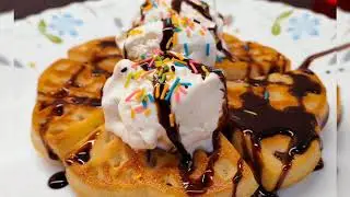 Waffles Recipe #waffles #belgianwaffles #wafflesrecipe #simplewaffles #sabziroti #सब्ज़ीरोटी