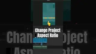 Change Project Aspect Ratio - DaVinci Resolve