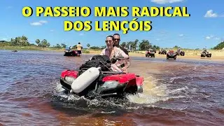 QUADRICICLO NOS LENÇÓIS MARANHENSES - O passeio mais radical dos Lençóis