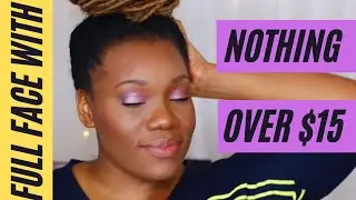 FULL FACE WITH LESS THAN $15? | AFFORDABLE MAKEUP FEAT. MENTED LIPSTICKS