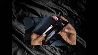 Leather Long Wallet for men Gift Box