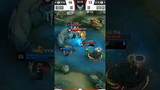 MOMENT SERU WAR RRQ VS ALTER EGO MATCH 1 #shorts