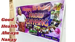 🇵🇭2024|NANAY ENYANG MANYANITA Part1|HAPPY BDAY NAY WE LOVE YOU|Lucy Pagalan