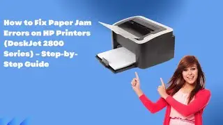 How to Fix Paper Jam Errors on HP Printers (DeskJet 2800 Series) &ndash; Step-by-Step Guide