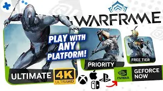 WARFRAME on GeForce NOW on ALL Tiers | FREE to 4K Gameplay