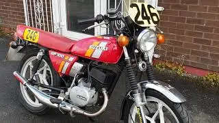 #Suzuki #GP-100 ..#2-Stroke 🏍💨1980 #Speed Demon Motorcycles 😈 classic #Eighties #2-stroke Smoker