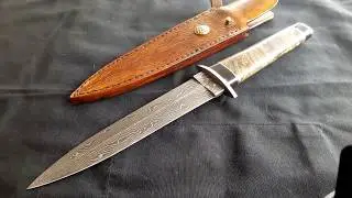 Damascus dagger,hand forged,Кама,daga damasco,pugnale damasco,Damast Dolch