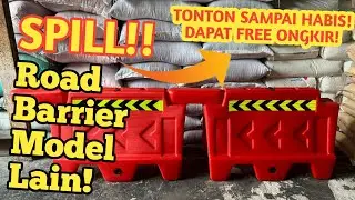 SEPERTI INI‼️MODEL LAIN‼️ROAD BARRIER  WATER BARRIER PEMBATAS JALAN BARICADE LALU LINTAS