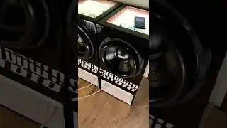 sundown audio 💥 Сабы рвут всё 🫣 #автозвук #subwoofer #caraudio #сабвуфер