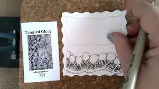 River Meets Spiral   Quipple & Tortuca Zentangle&reg; for  Stress Relief