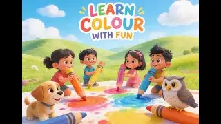 Learn Colors for Toddlers| Educational Cartoon for Kids| Color Names| Preschool Learning Fun Cartoon